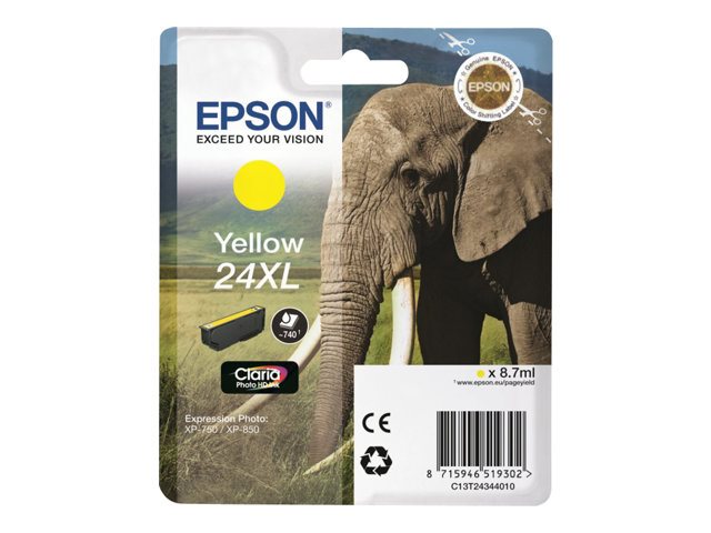EPSON cartridge T2434 photo yellow HD XL (slon)