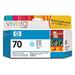 HP No. 70 Light Cyan Ink Cartridge pro DJ Z2100, 130ml, C9390A